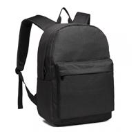 Čierny ľahký batoh do školy &quot;Basic&quot;