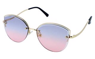 Dámske slnečné okuliare Gloria - Gold/Pink
