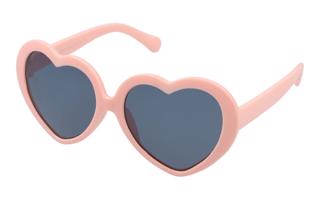 Detské polarizačné okuliare Hearts - pink