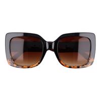 Hnedé oversized slnečné okuliare „Anonym&quot;