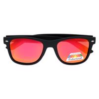 Oranžové polarizačné okuliare Wayfarer