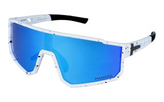 Športové polarizačné okuliare Active life - White/Blue