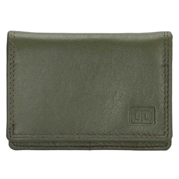 Zelená malá kožená peňaženka &quot;Merry&quot;