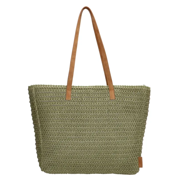 Zelená plážová taška s dlhými rukoväťami &quot;Cruise&quot;
