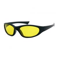 Žlto-čierne úzke okuliare pre vodičov &quot;Smaller&quot;