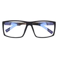 Čierne kovové okuliare proti modrému svetlu &quot;Mentor&quot;