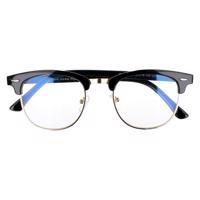 Čierne okuliare Clubmaster proti modrému svetlu &quot;Blue Hype&quot;