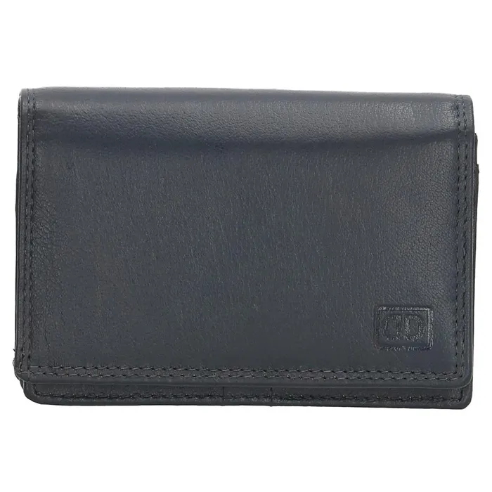Modrá praktická kožená peňaženka &quot;Collect&quot;
