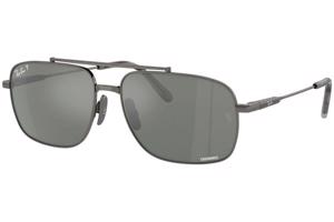Ray-Ban Michael Titanium RB8096 165/GK Polarized - ONE SIZE (59)